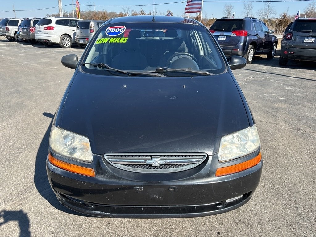 Used 2006 Chevrolet Aveo LS with VIN KL1TD56646B569724 for sale in Hamler, OH